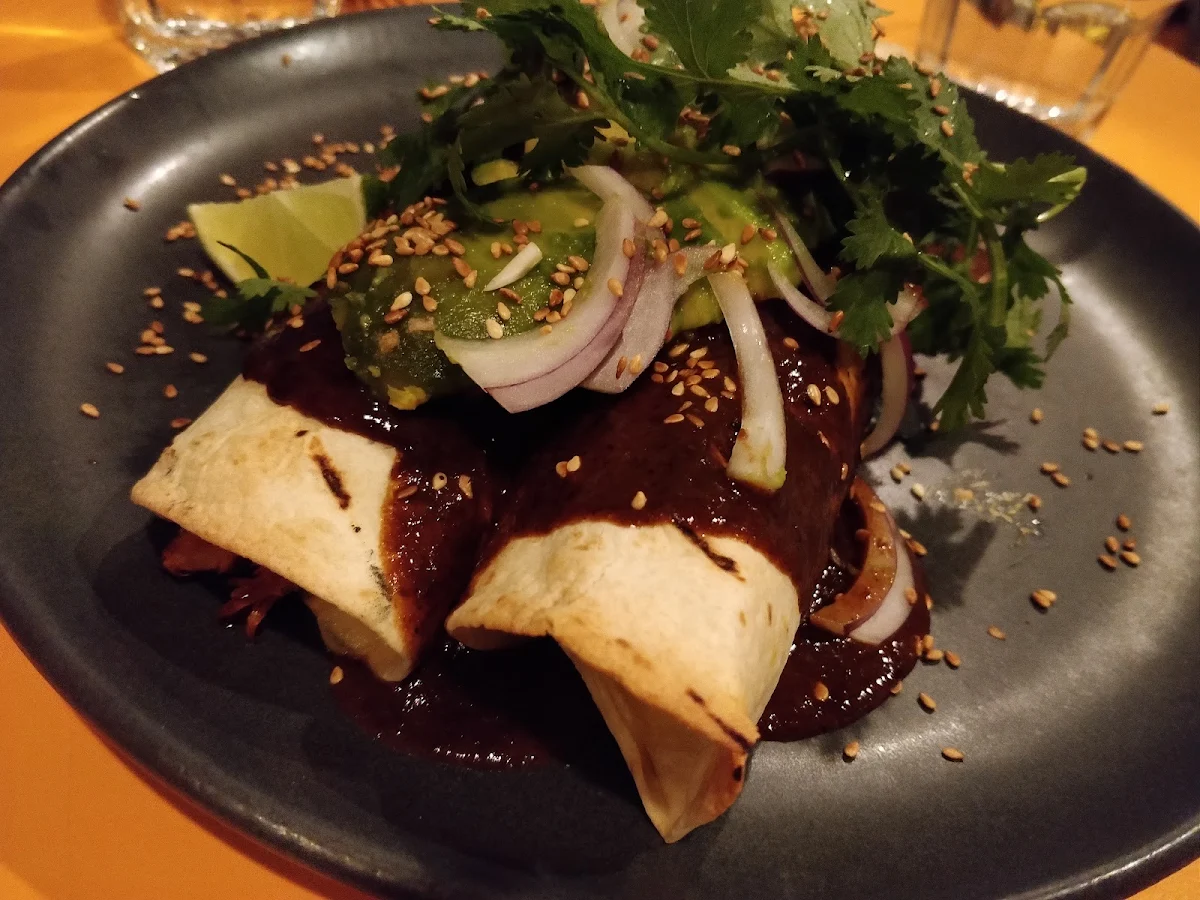 Mole Enchiladas