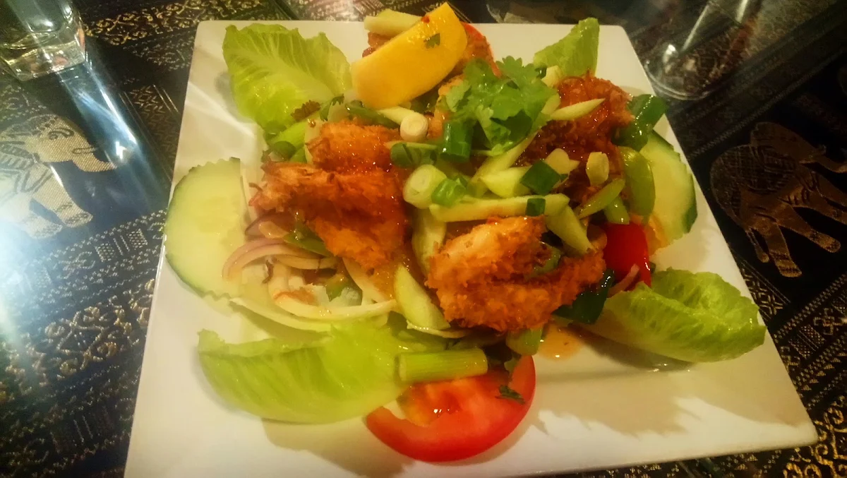 Chefs Special Coconut Prawns Salad