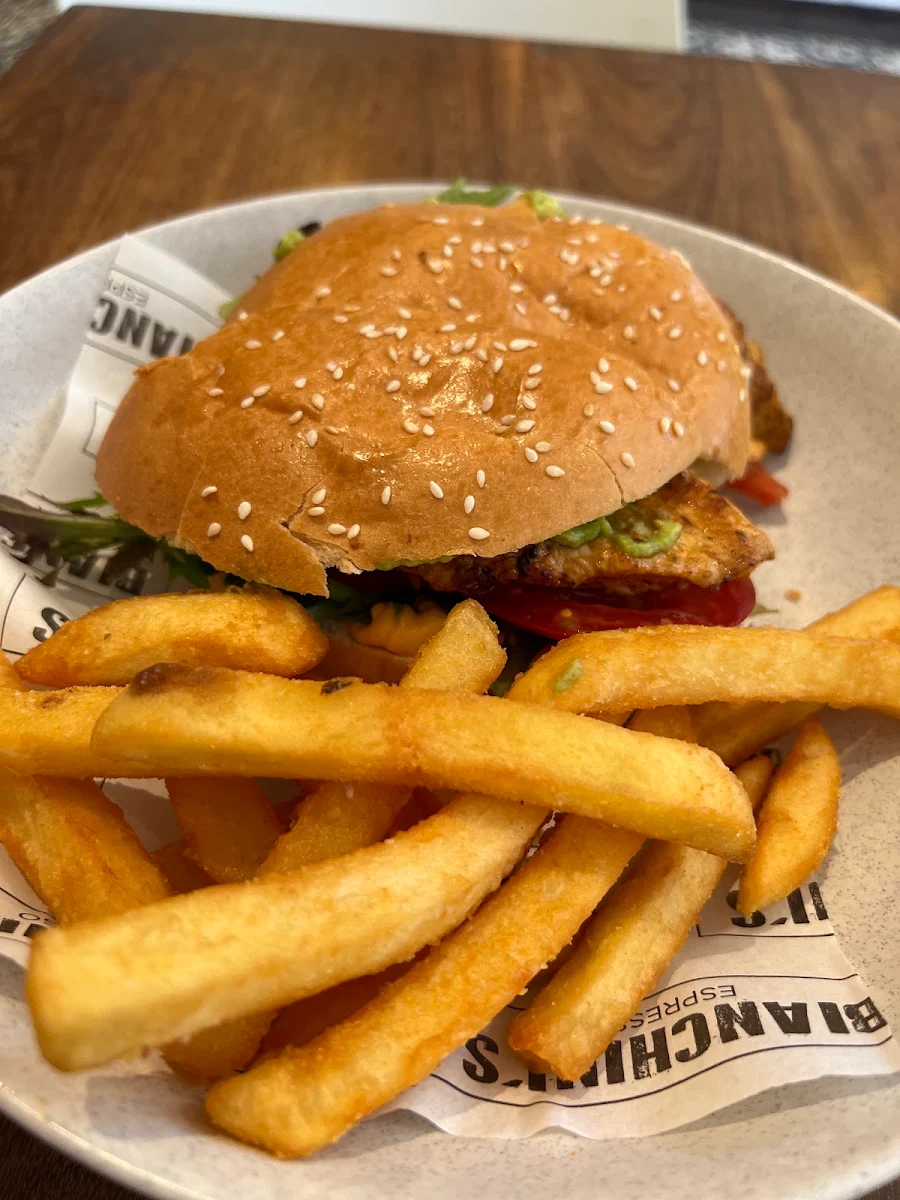 Chicken Burger, Bianchini's Gymea