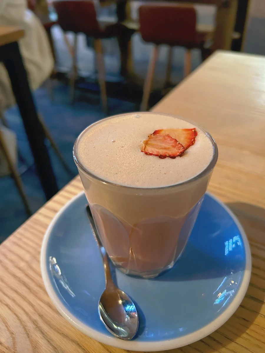 Strawberry Matcha Latte