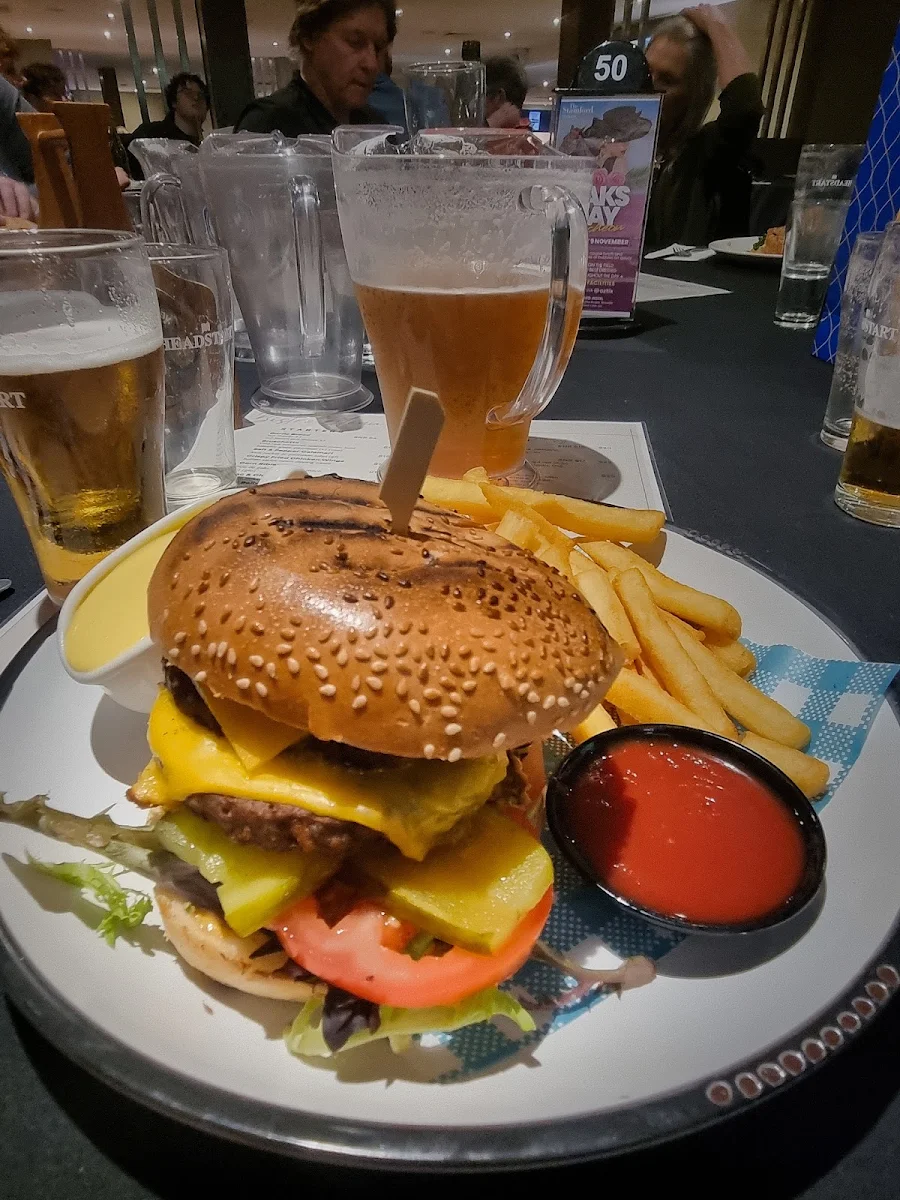 Burger, Stamford Inn