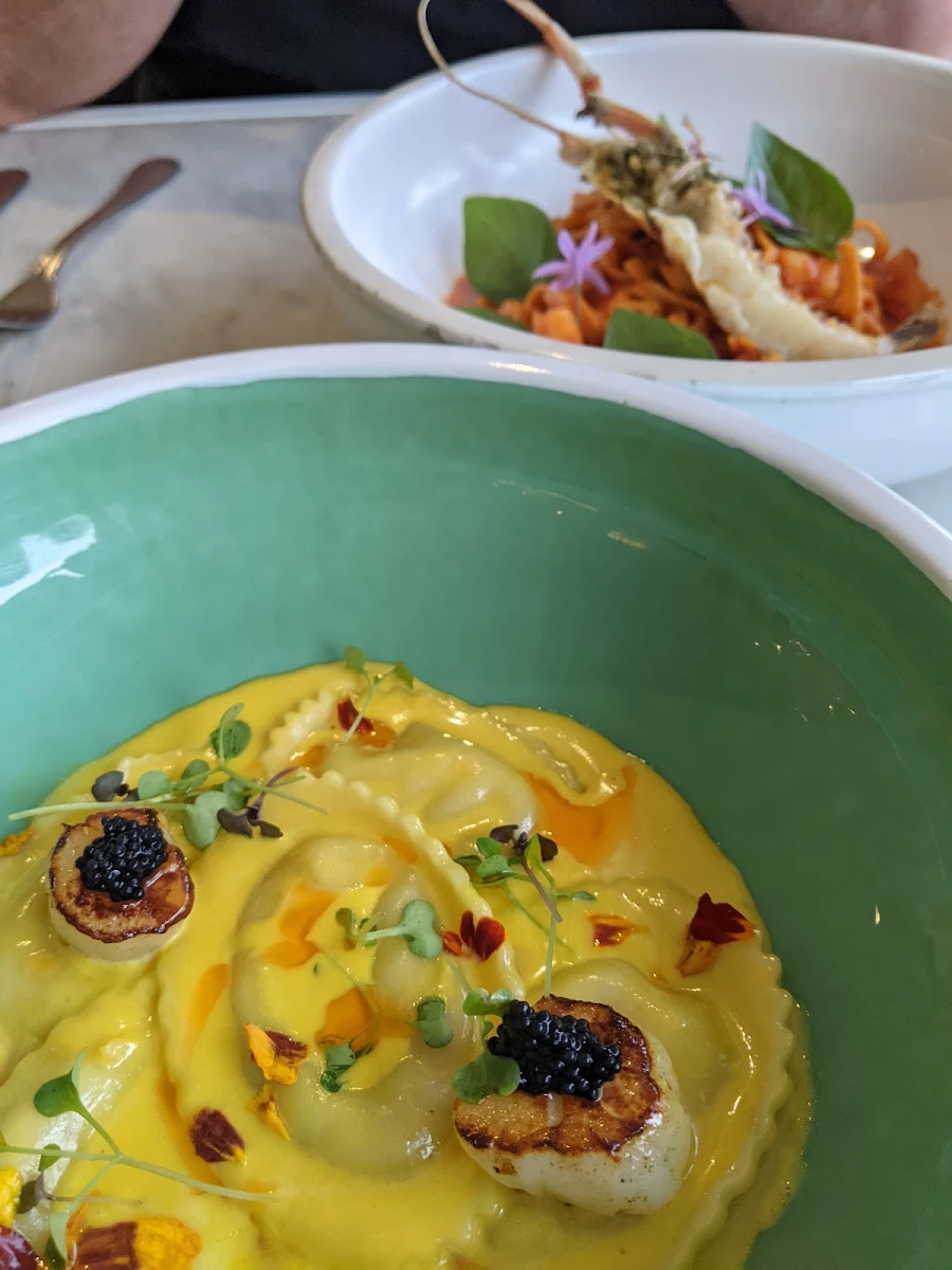 Lobster Ravioli, Barrenjoey House Palm Beach
