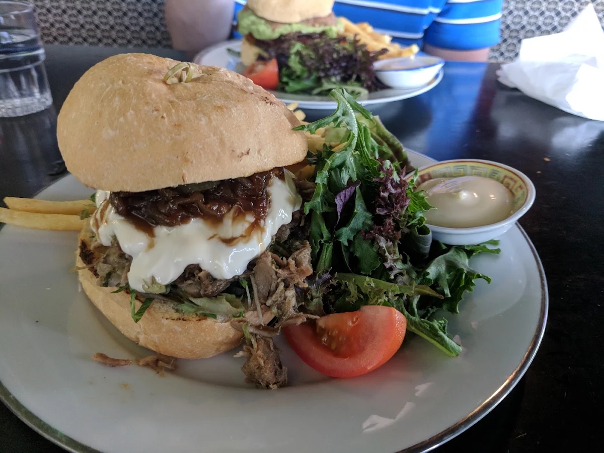 Pulled Lamb Burger, MoneyPenny