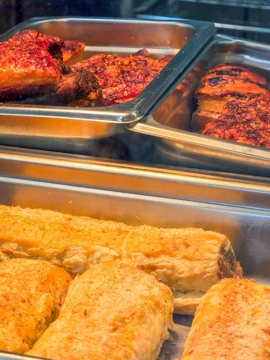 Roast Pork and Sausage Rolls