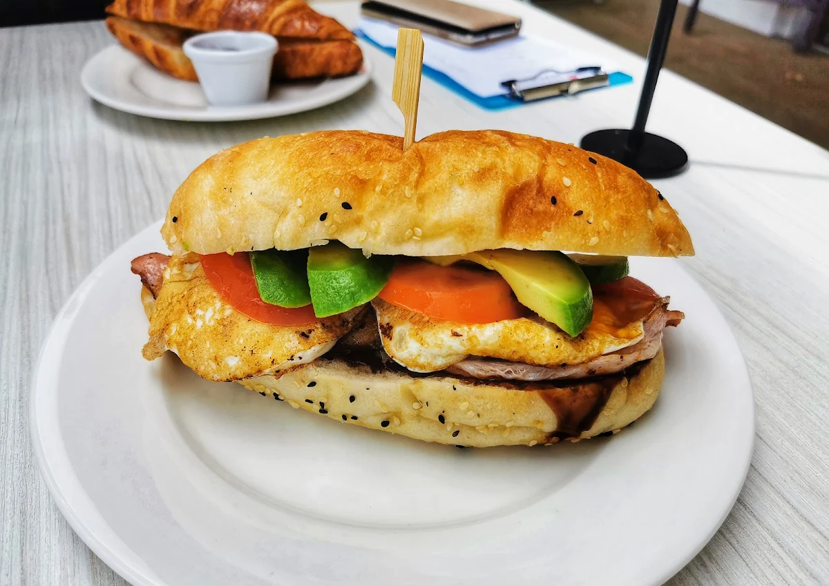 Breakfast Roll, The Gallery Cafe Blairgowrie