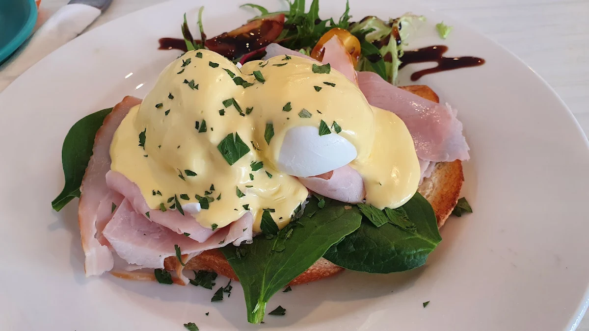 Eggs Benedict, The Gallery Cafe Blairgowrie