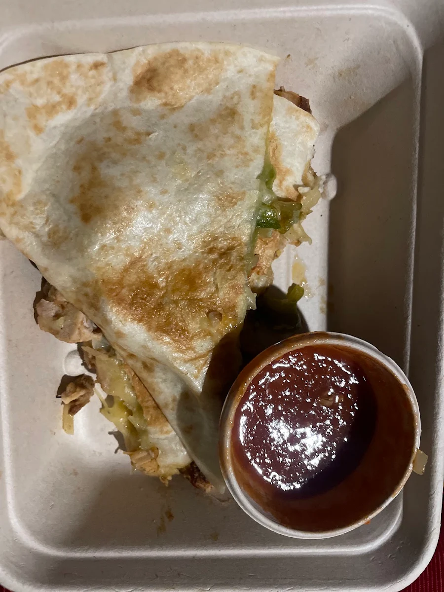 Grilled Chicken Quesadillas