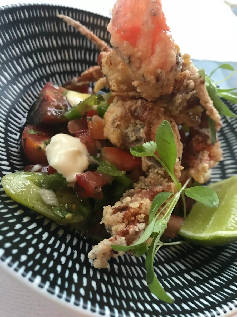 Soft Shell Crab, The Legends Restaurant and Bar