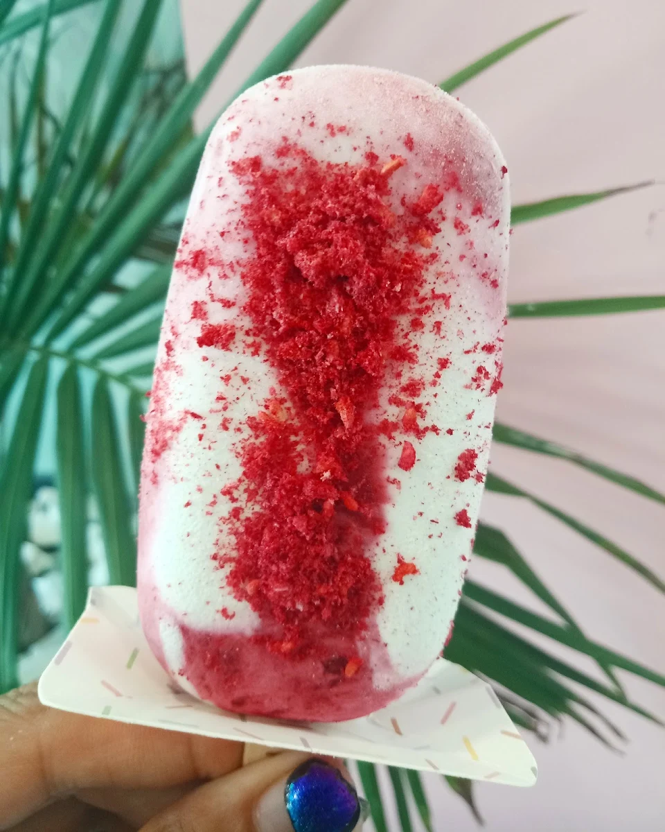 Coconut and Raspberry, Happy Pops Noosa
