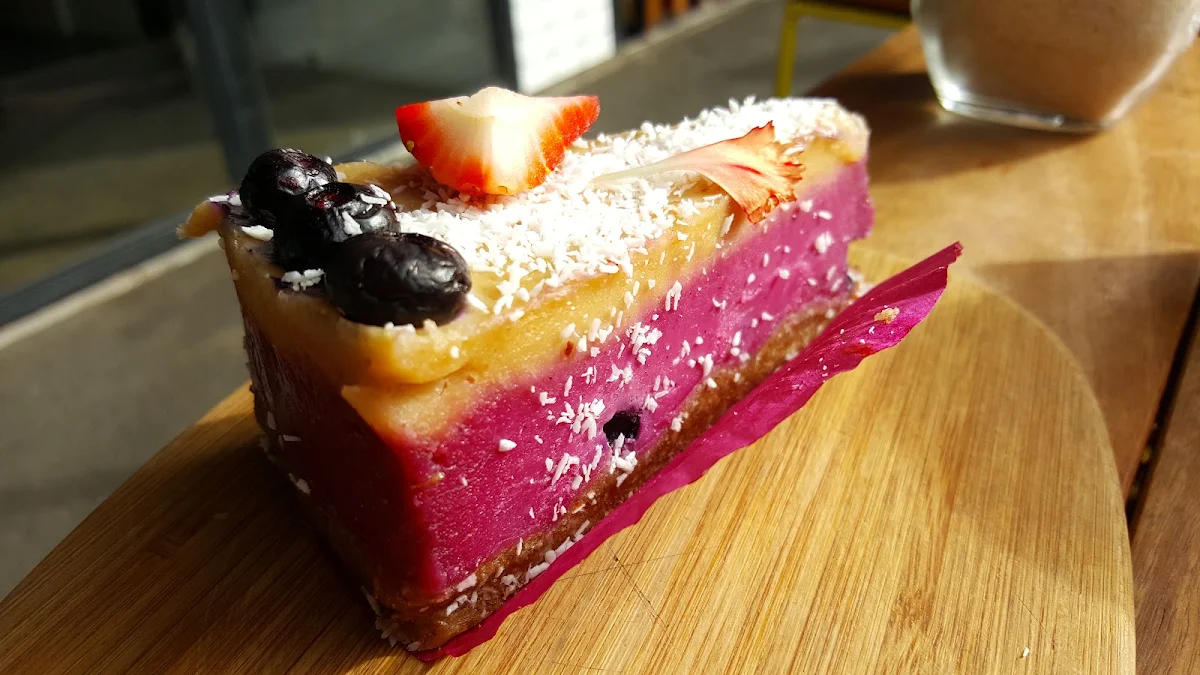 Berry Acai Cheesecake