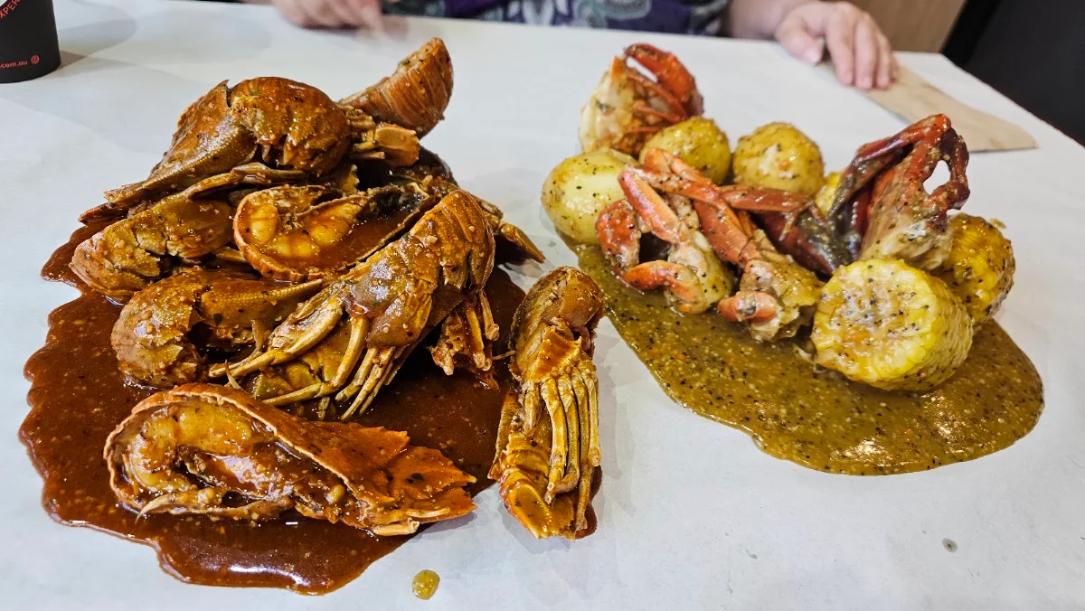 Bugs and Mud Crab