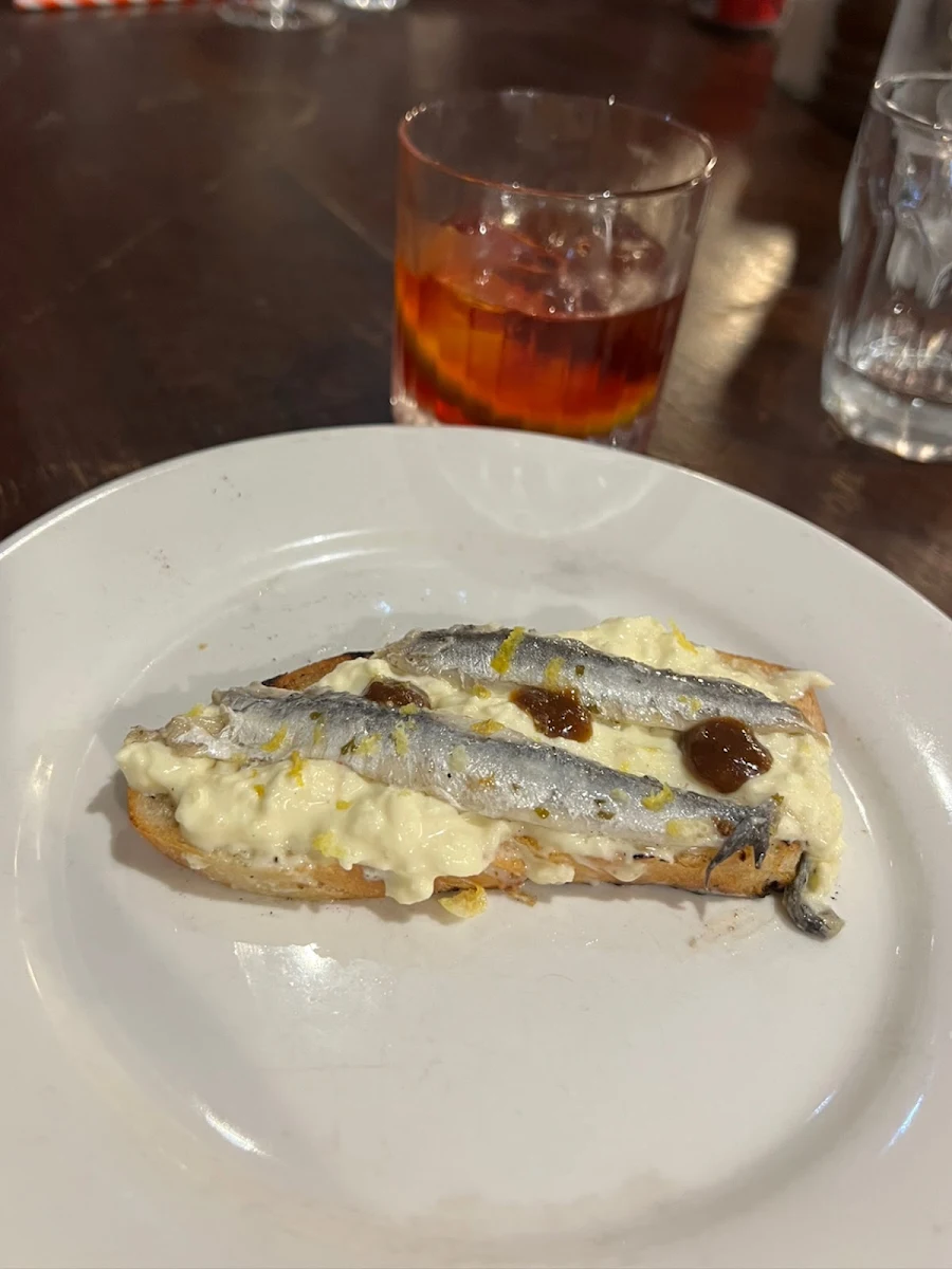 Anchovy Bruschetta, Fratellino - Richmond