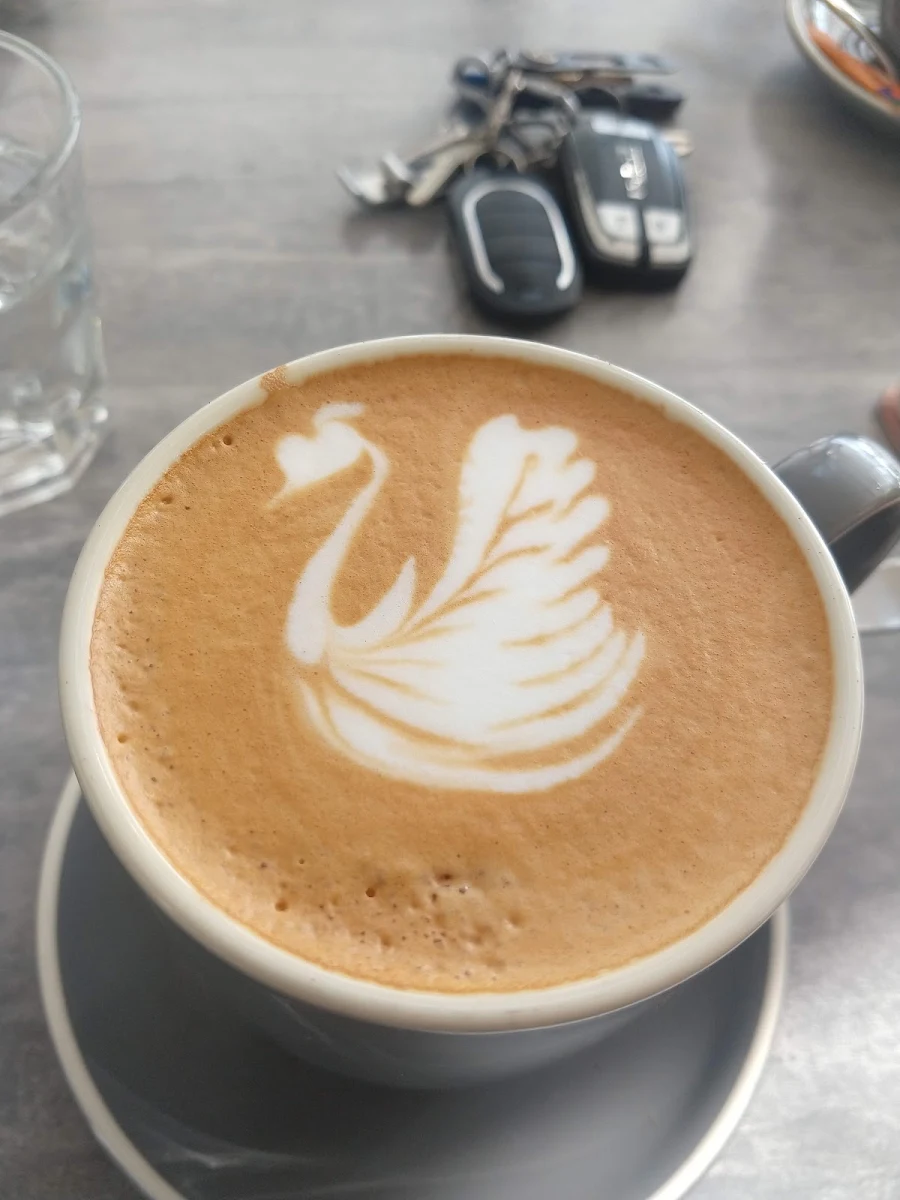 Flat White, Tuk Tuk Cook in Progress