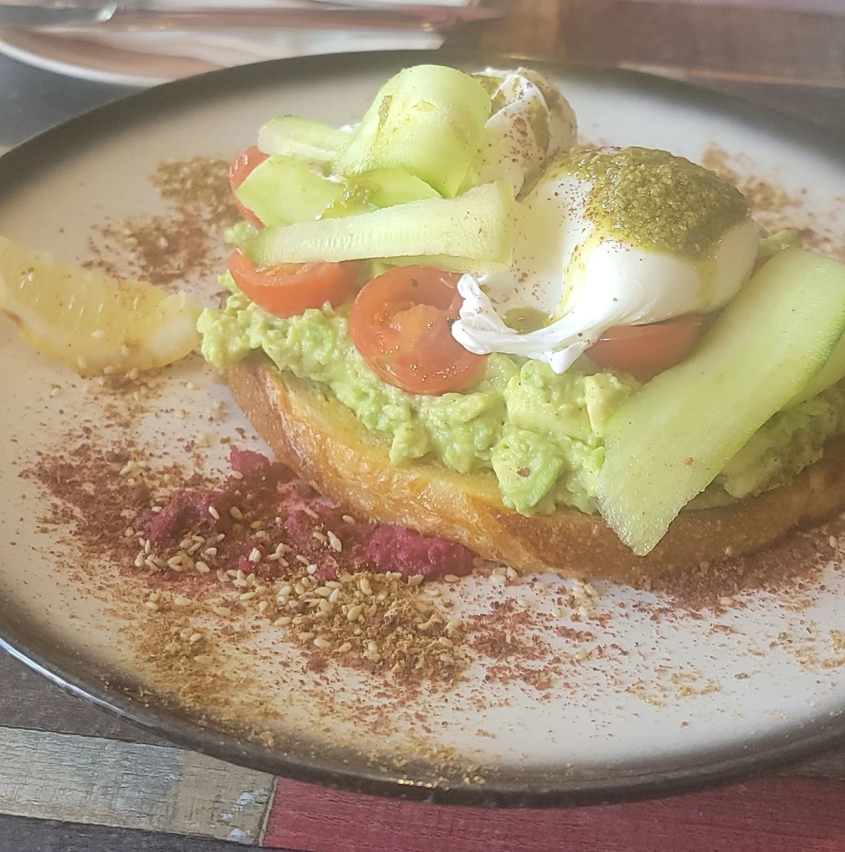 Smashed Avocado, Cafe B2B Barrister To Barista By Jaffa