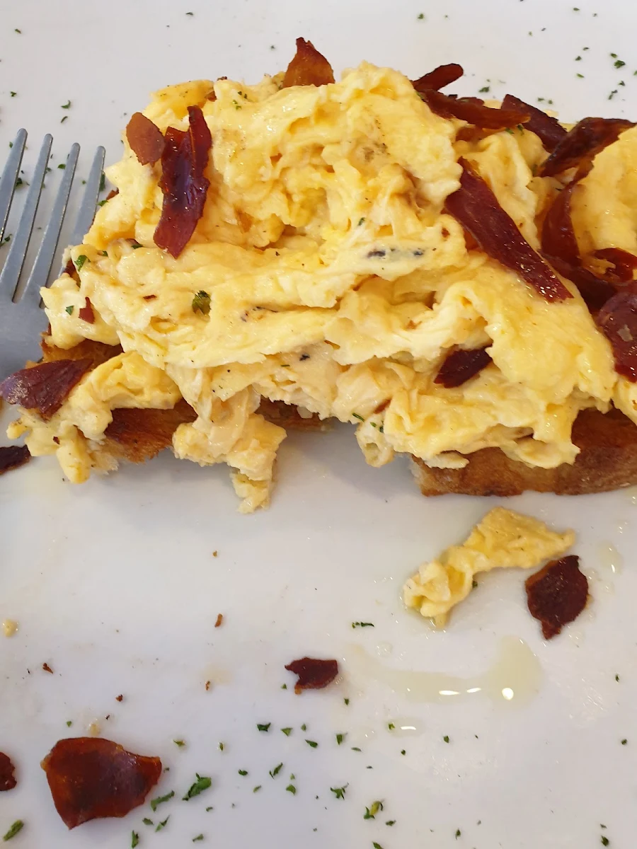 Egg Truffle, Breve's Cafe & Bar