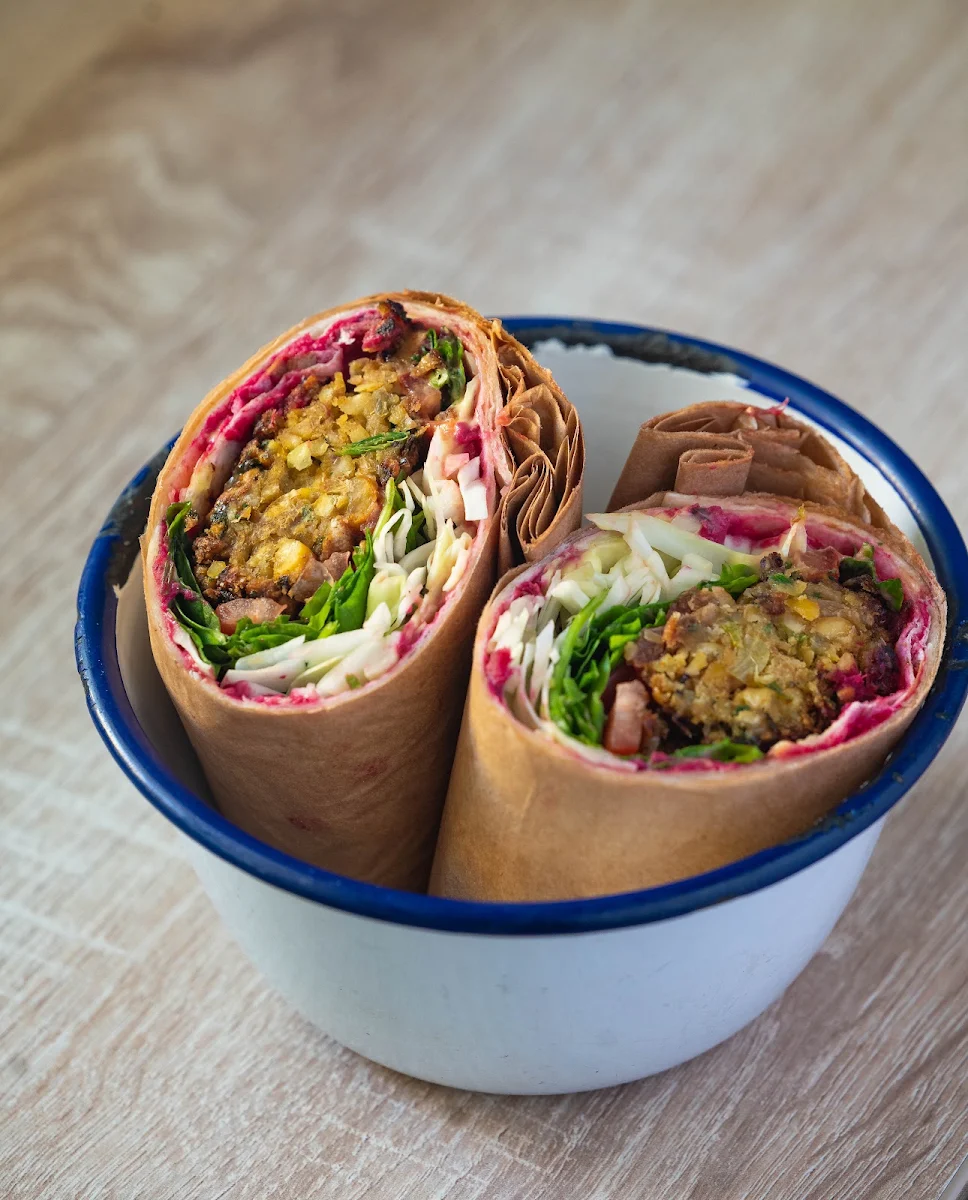 Spiced Falafel Sandwich