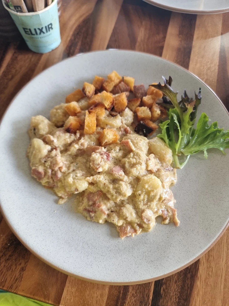 Gnocchi Scramble, Aarth Cafe