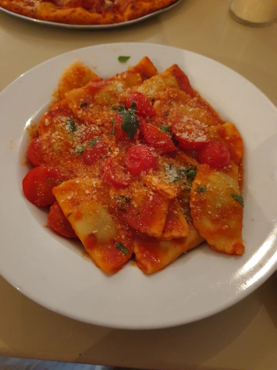 Agnolotti, Pizza Arlecchino