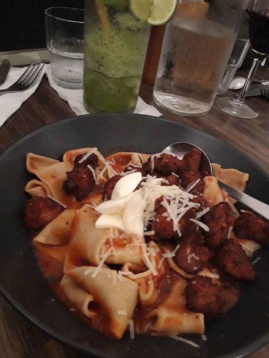 Crumbed Chicken Pasta