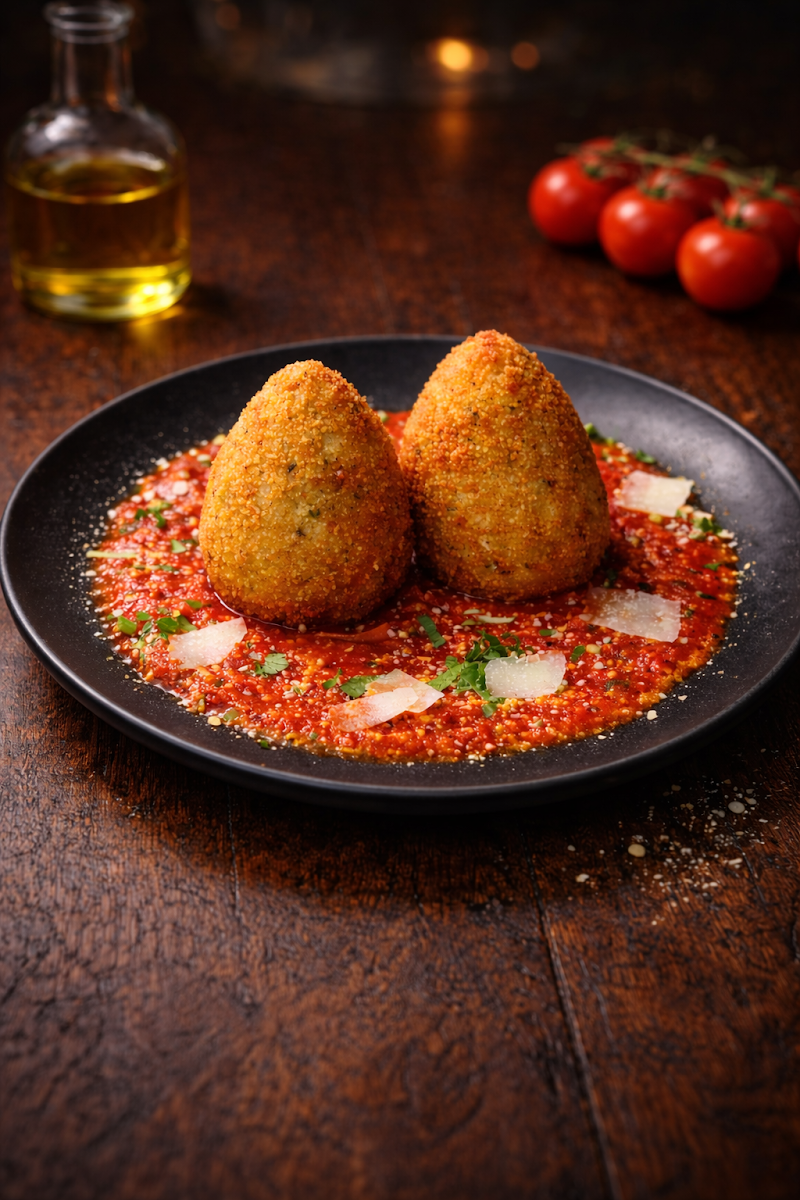 Arancini, Pasta Della