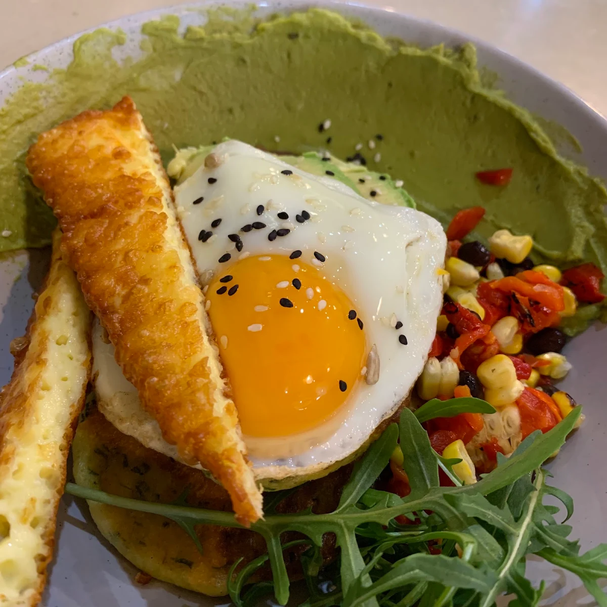 Avocado and Salad