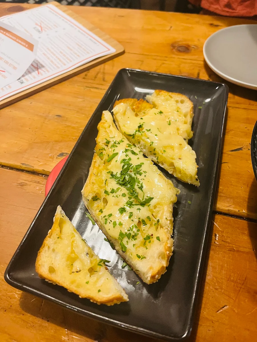 Garlic Bread, The Pour House Bar and Kitchen