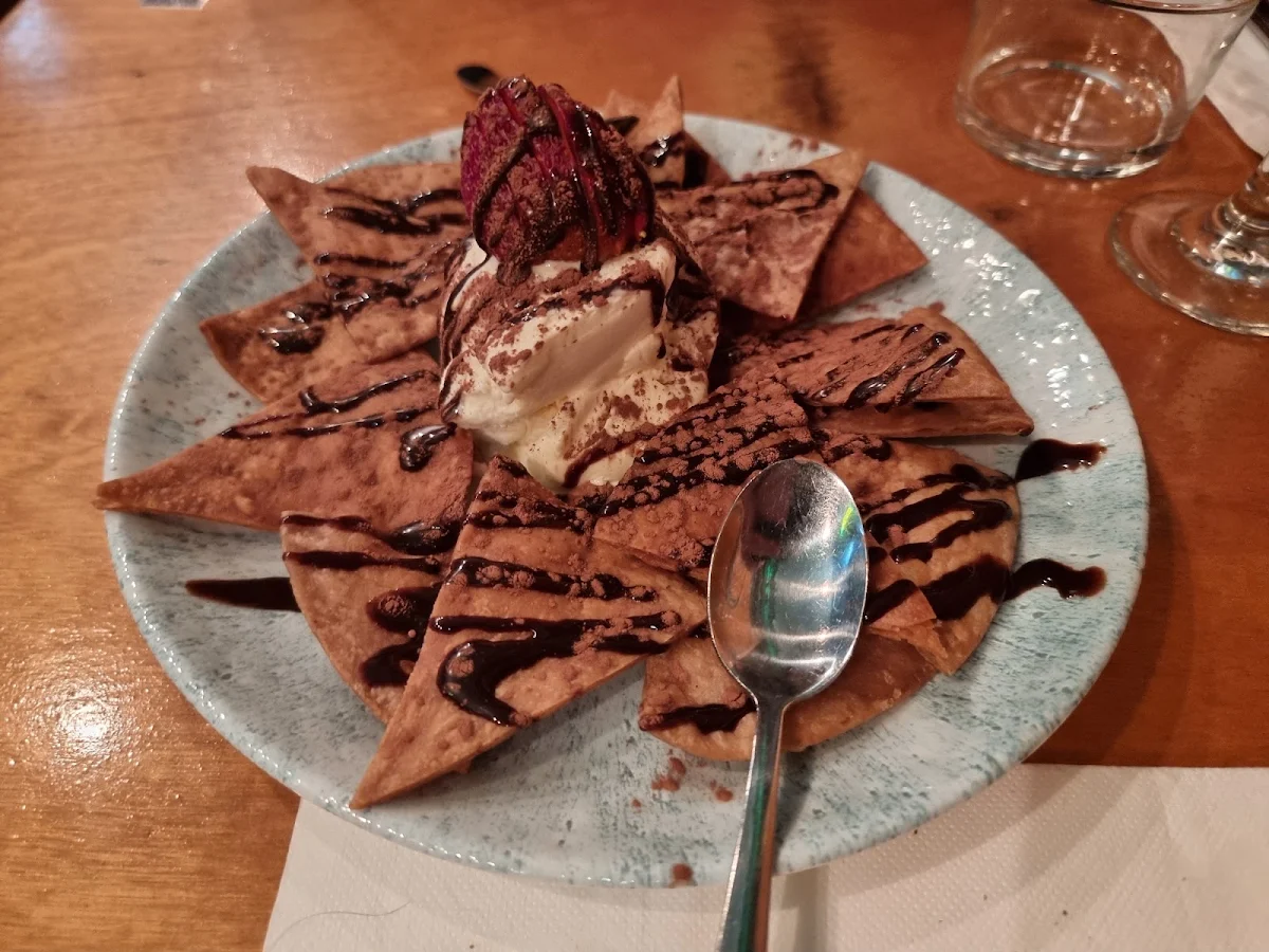 Chocolate Tortilla Chip Ice Cream
