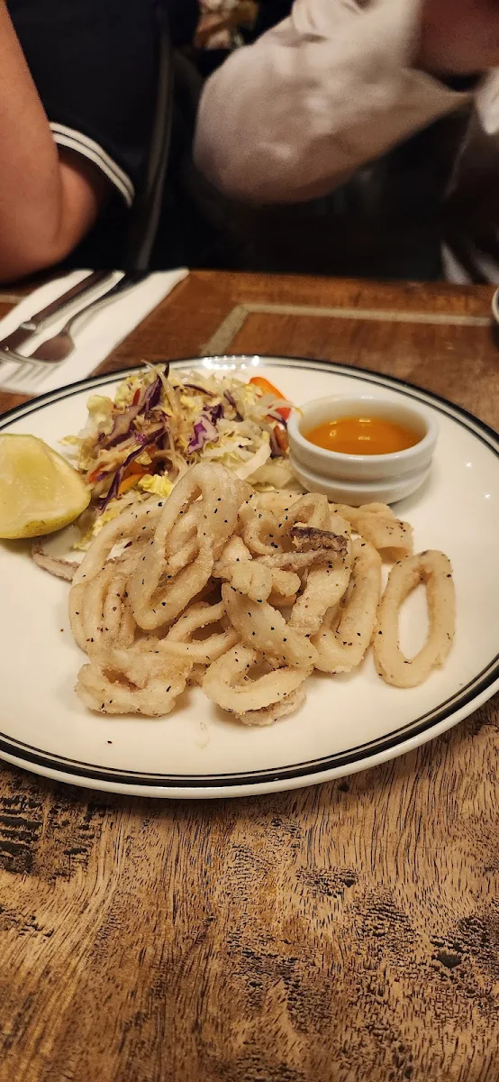 Crispy Fried Loligo Calamari