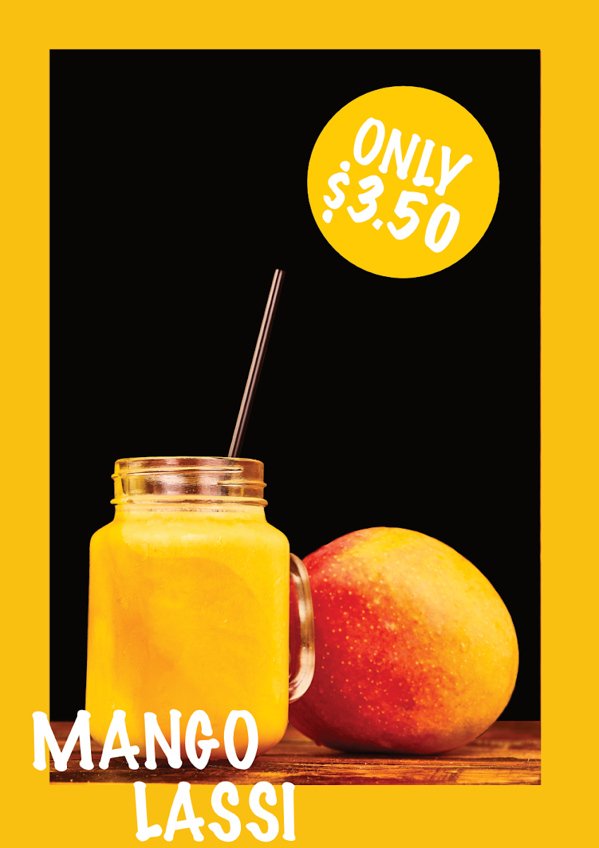 Mango Lassi, Punjab Curry Club Ipswich