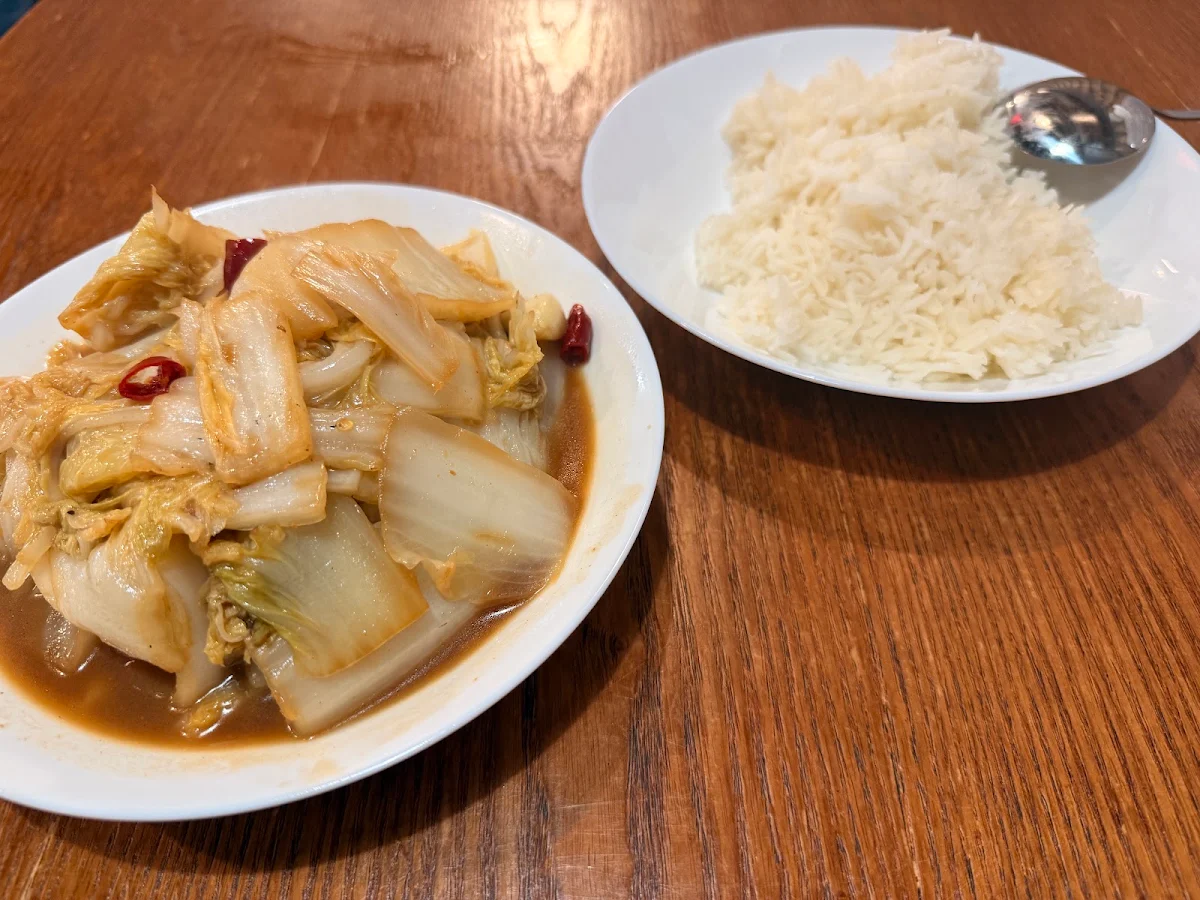 Cabbage Tofu and Clam Soup