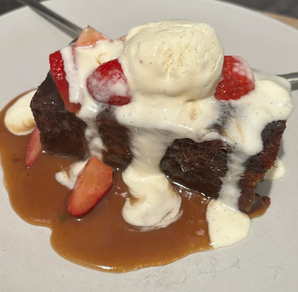 Sticky Date Pudding, Tutti Trattoria