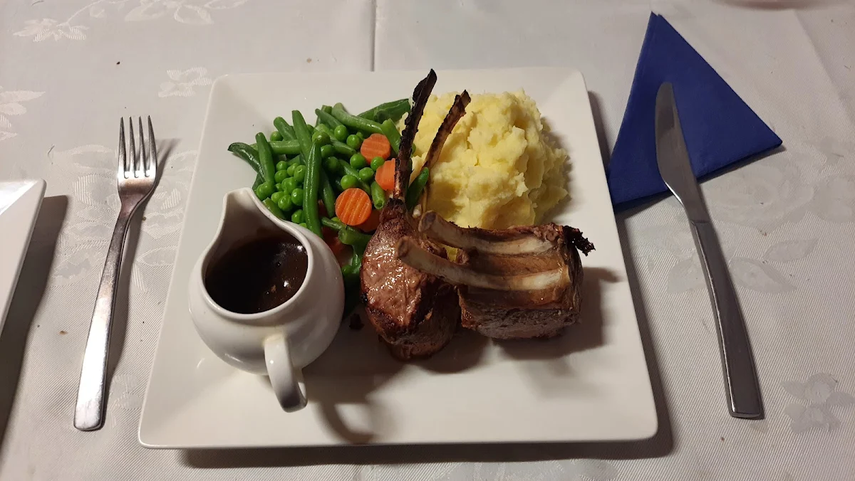 Lamb Rack, Billabong Restaurant