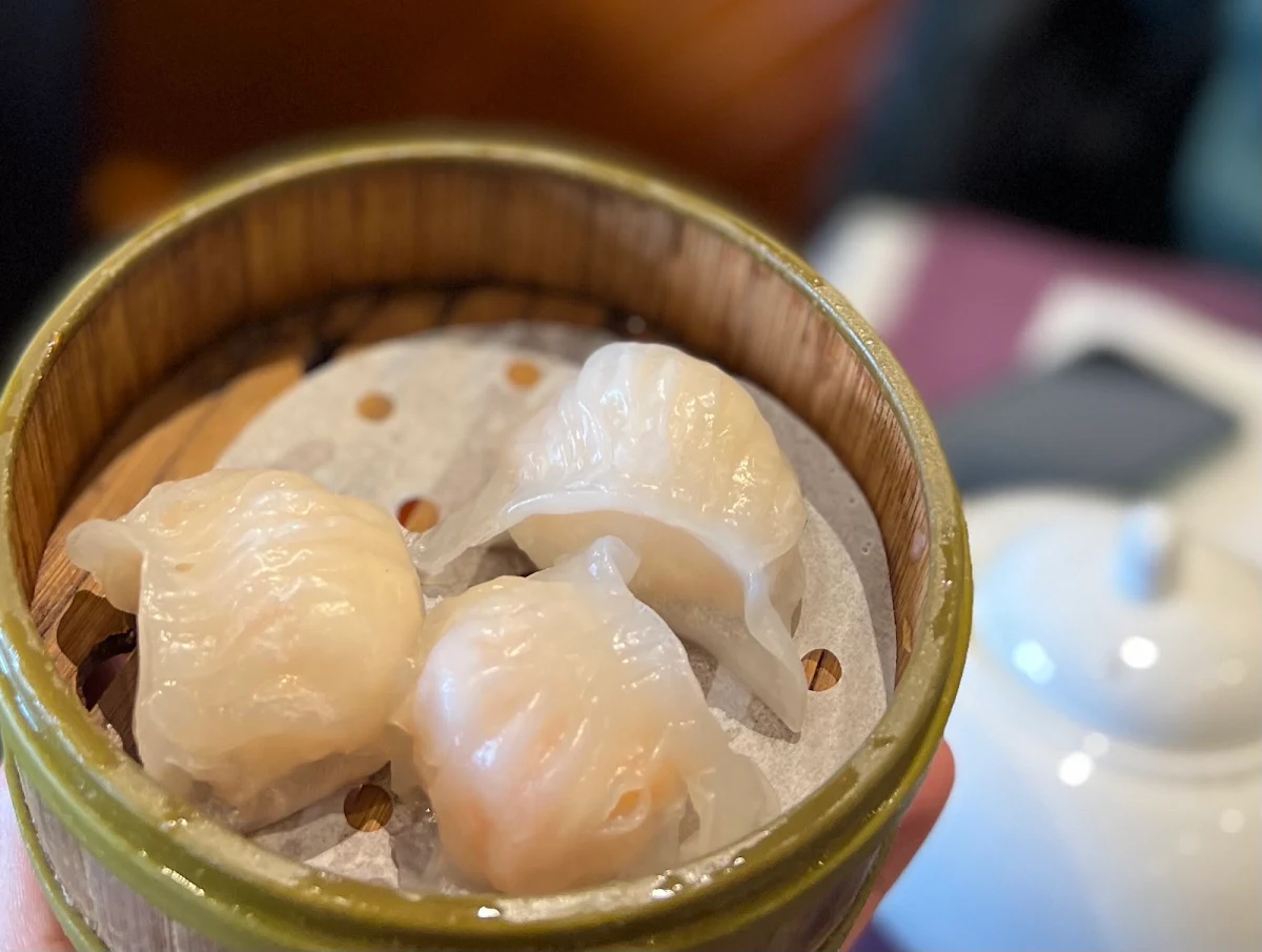 Corn and Prawn Dumpling, Tao Tao House
