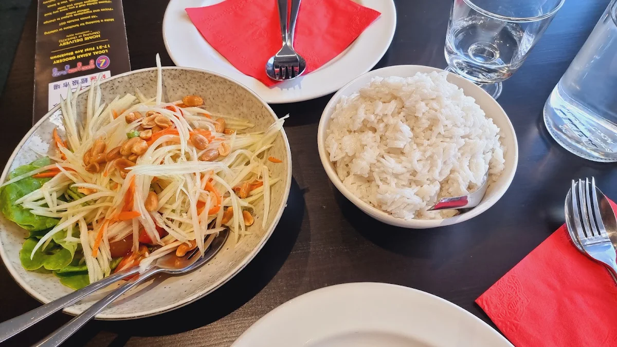 Papaya Salad, Wild Rooster Chicken Shop