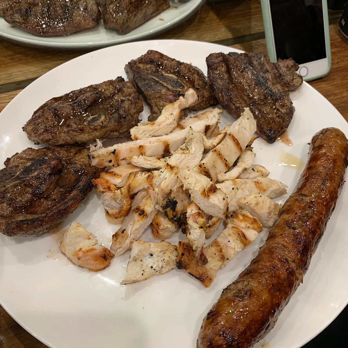 Lamb Chops and Chorizo