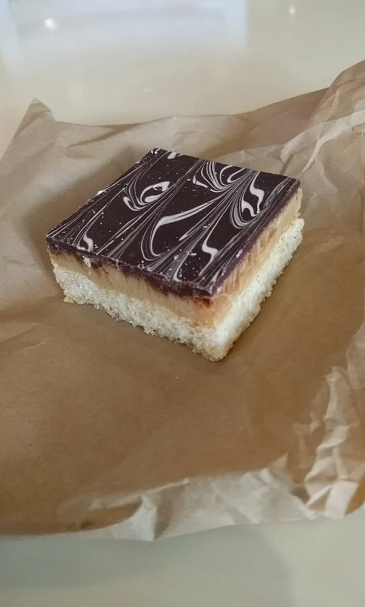 Caramel Slice, Trappers Bakery