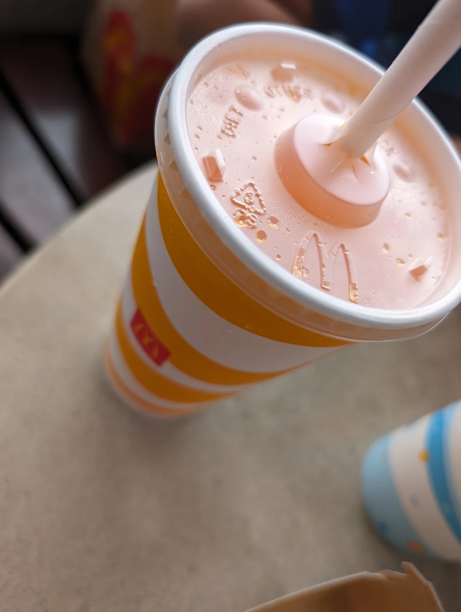 Soft Drinks, McDonald's Croydon