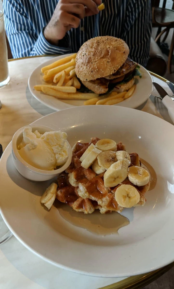 Waffles, Dôme Café - Kelmscott