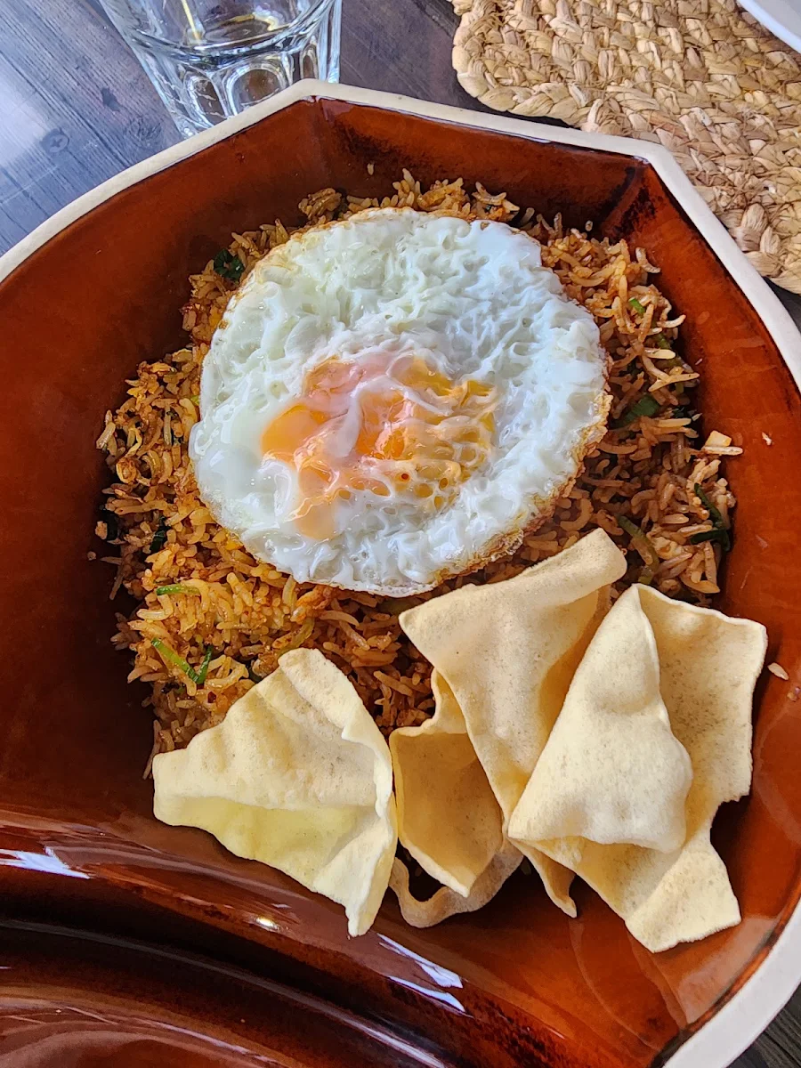 Seafood fried rice