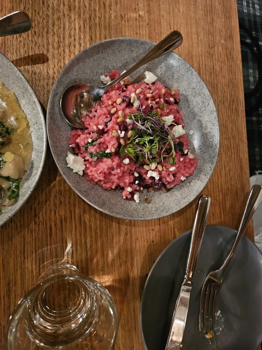 Beetroot Risotto, Black Sheep Geelong