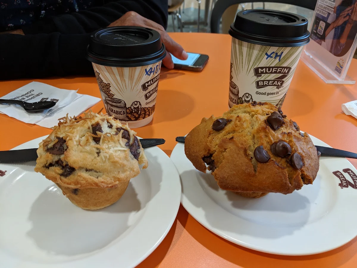 Gluten Free V Normal Choc Chip Muffin