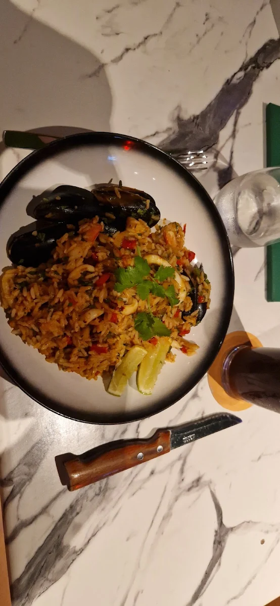 Peruvian Seafood Rice