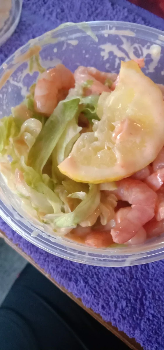 King Prawns There Horrible with the Lettuce Being Brown