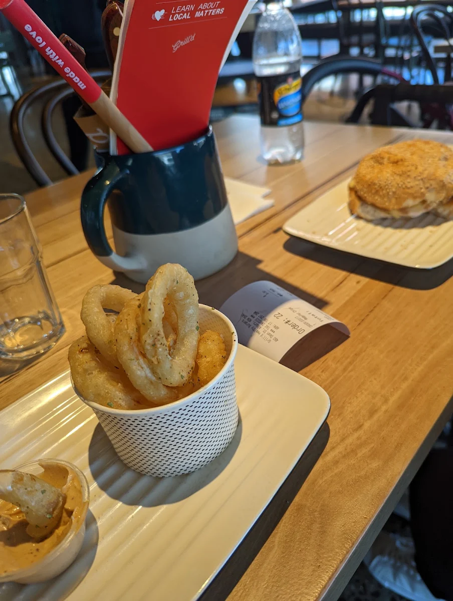 Onion Rings, Grill'd Burgers - Albury