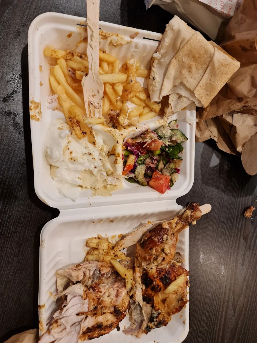 Quarter Chicken and Chips