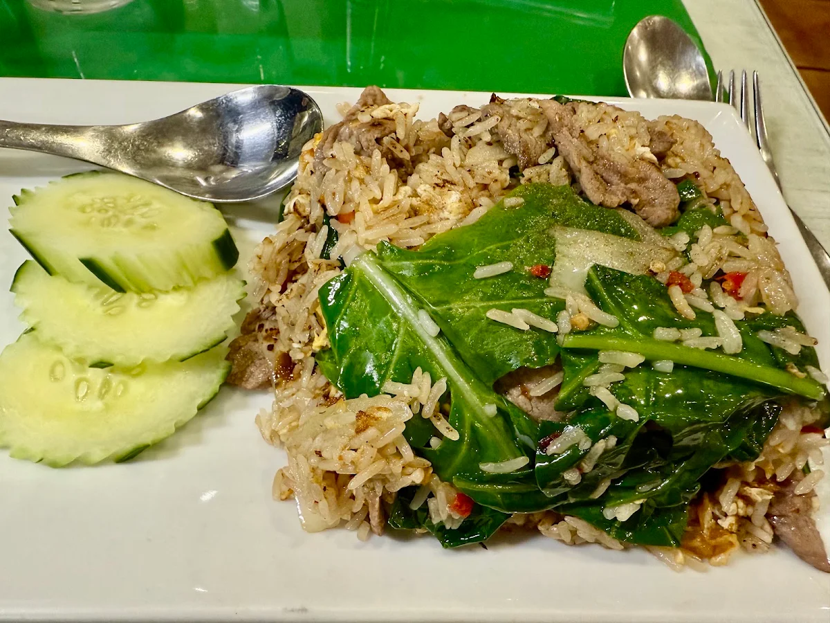 Thai Fried Rice with Beef