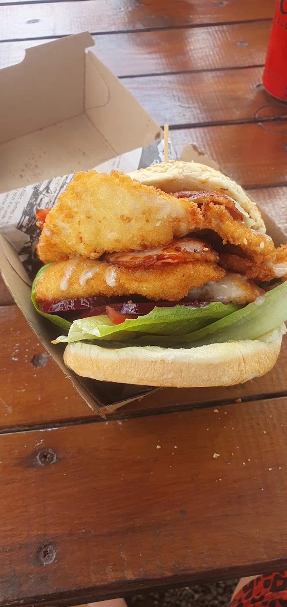 Chicken Ceasar Burger
