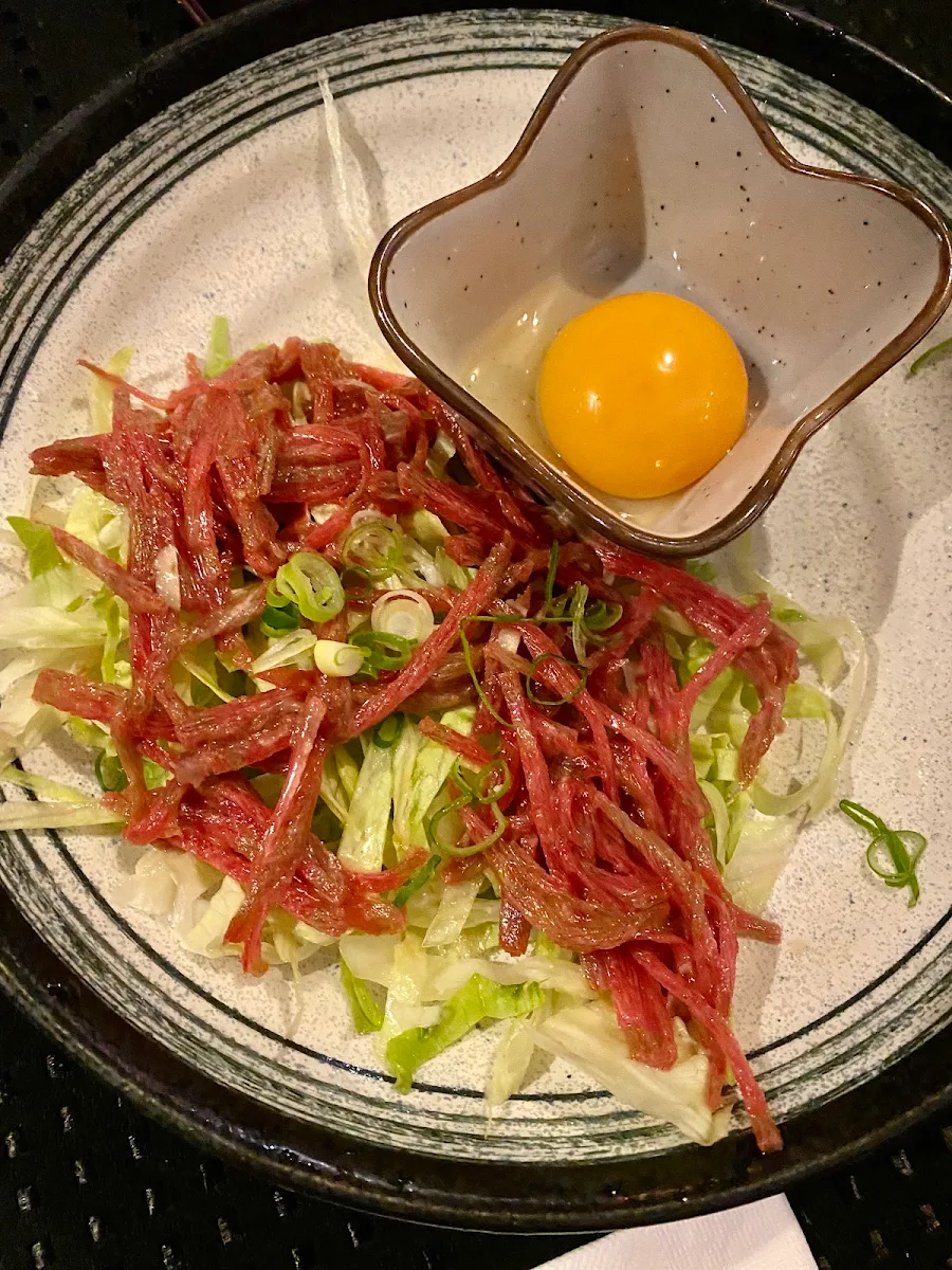Beef Sashimi