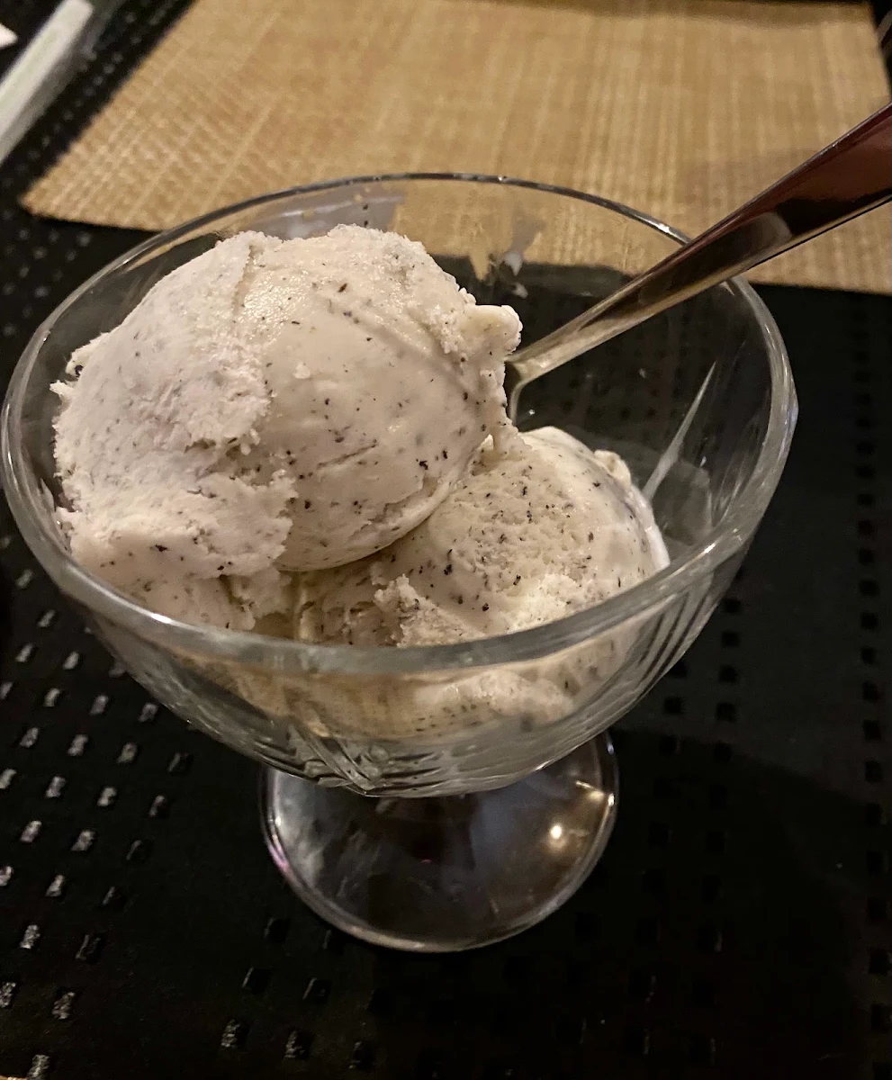 Black Sesame Ice Cream