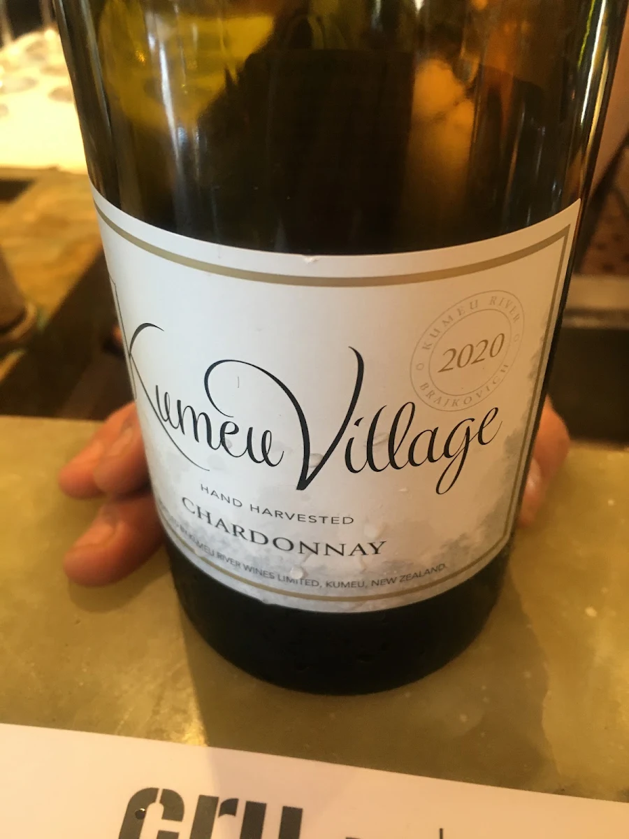 Chardonnay, CRU Bar & Cellar